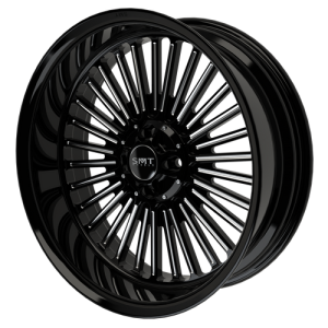 Big Fatty Harley Trike Black Double Cut Wheels