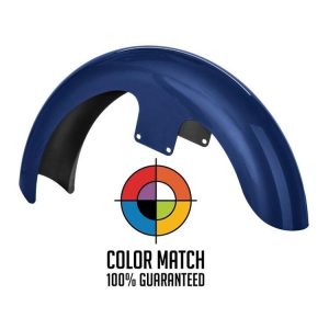 HogWorkz OE Color Matched Wrapped Front Fender For Harley Touring