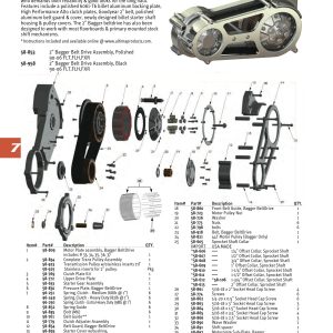 Ultima BELT, BAGGER BELT DRIVE 58-918